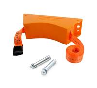 ZXDTVFGN Lightweight Wall - Mount Oxygen Tank Holder - Durable Oxygen Cylinder Rack for Home, Hospital, Clinic & Factory - Includes Screws, 10 Pcs Nitrogen Tank Holders (Yellow)