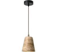 ZXDTVFGN Mid Century Pendant Light Concrete Wood Antique Vintage Industrial Ceiling Hanging Lamp Gray Cement Cone Farmhouse Rustic Chandelier For Kitchen Bedroom Dining Room Restau