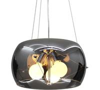 ZXDTVFGN Modern LED Satellite Chandelier, 3-Light Aquarium Pendant Lamp, Adjustable Height for Farmhouse, Rustic, Dining & Living Room(Small)