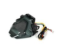 ZXDTVFGN Motorbike Rear Light Motorcycle Brake Light Tail Lamp with Led Turn Signals Rgb App + a Black 2 Pin Blinker Flasher Relay for Yam & Aha Yzf R3 R25 Mt07