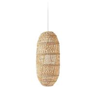 ZXDTVFGN Rattan Boho Chandeliers For Dining Room Farmhouse Bamboo Pendant Light Spherical Round Wicker Ceiling Hanging Lamp Linear Lighting Fixture Kitchen Island Bedroom Living Fo