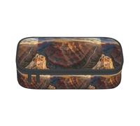 ZXERTG Grand Canyon Print Oxford Cloth Pencil Pouch,Multi-Functional Pen Case,Perfect for Office and Travel