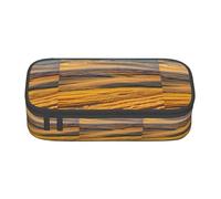 ZXERTG Sunset Rural View Print Oxford Cloth Pencil Pouch,Multi-Functional Pen Case,Perfect for Office and Travel