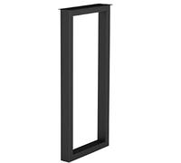 ZXFDM 1Pcs Metal DIY Table Legs Office Furniture Leg Breakfast Bar Worktop Table Legs Heavy Duty Support Iron Legs Rectangle Frame