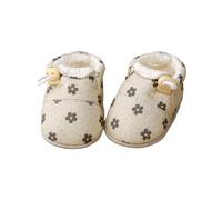 Zxfdsfdbnm 1 Pair Comfortable Cotton First Step Shoes Anti Slip Accent Learning to Walk Shoes for Infants Foot Development Baby Soft Soled Shoes