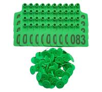 Zxfdsfdbnm 100PCS Livestock Ear Markers Designed for Easy Labeling and Extended Usage Perfect for Sheep and Pigs on Ranches Permanent Ear Identifiers