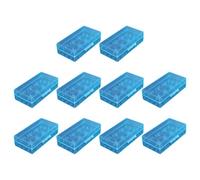 Zxfdsfdbnm 10PCS Battery Container Multipurpose Design for Safe Power Management Battery Storage Box