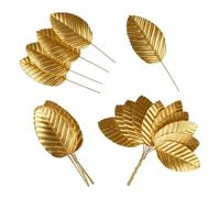 Zxfdsfdbnm 200Pcs Premium Artificial Leaves Silk Materials Foliages Piece Ideal for Centerpieces Wreaths and Wedding Needle Decorations