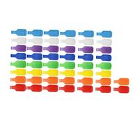 Zxfdsfdbnm 20Pcs/30Pcs/50Pcs Labeled Cable Tie 8 Color Nylon Wire Organizers for Home Work Daily Use Editable Cable Organiser