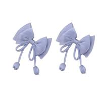 Zxfdsfdbnm 2Pcs Curtain Tieback Sweet Bows Window Curtain Bind Holdback Buckles Clips Drapery Holders Decorative Curtains Holdbacks Tiebacks for Drapes