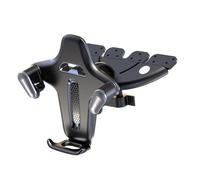 Zxfdsfdbnm 360 Degree Rotatable Car Phone Mount for Compact Disc Slot Vibrations Resistant Silicone Pad Secures 4 to 7 Inch Mobile Devices Vehicle Phone Mount