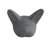 Zxfdsfdbnm 4pcs Easy Install Adhesive French Dog Hooks for Wall Mount Organization Space Saving Bag Hat Rack Holder