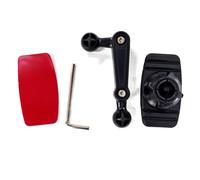 Zxfdsfdbnm Adhesive Base Phone Mount with 17mm Ball Joint Adapter, B