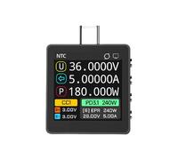 Zxfdsfdbnm Advanced Meter USB C Tester for Protocols Featuring 24P Direct Mode and Accurate Voltages Current Reading Device Execution Inspector