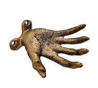 Zxfdsfdbnm Antiqued Distressed Finish Resin Witch Hand Wall Mounted Hook for Haunting House Halloween Themed Interior Decoration Scary Hand Wall Hook