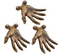 Zxfdsfdbnm Antiqued Distressed Finish Resin Witch Hand Wall Mounted Hook for Haunting House Halloween Themed Interior Decoration Scary Hand Wall Hook