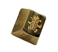 Zxfdsfdbnm Artistic ESC Replacement Brasses with Cultural Symbol for Mechanical Keyboards Brasses Keycap