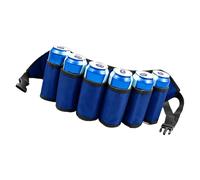 Zxfdsfdbnm Belt, Sodas Belt Holders, Adjustable 6Bottle Beers Waist Pack, Bottle Holders Drink Can Waist Pack Bag Drink Can Holder