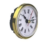 Zxfdsfdbnm Clock Insert Quartzs Movement Round Decor for LivingRooms, Rome