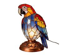 Zxfdsfdbnm Colorful Hand Painted Resin Animal Night Lamp for Gift Giving Soft Glowing Design for Special Occasion Desktop Home Decoration
