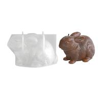 Zxfdsfdbnm Easters Themed Silicone Rabbits Shape Materials for Gift Soap Chocolate Craft Scented Making Silicone Mold High Temperatures Resistance Mold