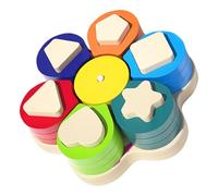 Zxfdsfdbnm Educational Blocks Playset For Toddler Learn Colors And Improve Motor Skills Early Childhood Development