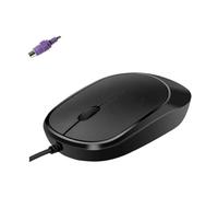 Zxfdsfdbnm Ergonomic Thin Wire with 1000DPI AntiStatic Design PS2s USB Two Interfaces for Office Industrials Computers Thin Antistatic USB Industrials