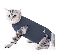 Zxfdsfdbnm Escape Proof Pet Surgical Suit Highly Elastic Breathable Recovery for Safe After Operations Lickproof Cats Recovery