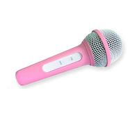 Zxfdsfdbnm Fake Microphone Model Fake Practice Fun Stage Model Speaking Practice Mic for Christmas Speech Birthday Toy
