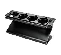 Zxfdsfdbnm Garage Upkeep Grease Station | Bike Worktable Organizer Rack, Four Round Jar Holders, Sloped Resin Body, Cycling Repair Area Storage