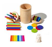 Zxfdsfdbnm Kids Sorting Toy Portable Educational Toy For Fine Motor & Sensory Toy Interactive Play Supplies For Toddler