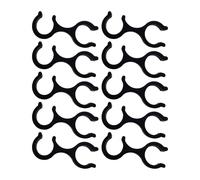 Zxfdsfdbnm Light Weight Trekkings Poles Coupler for Securing 2 Poles Together Prevents Misplacement on Outdoor Hikes Storage Clip