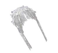 Zxfdsfdbnm Luxurious Pearls Lace Tassels Bridal Hat Handmade Pearls Lace Tassels Bridal Hat French Styles For Wedding Portraits
