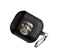 Zxfdsfdbnm Modern Skull Design Case for Buds 3Pro Shock Absorption Anti-Scratch & Easy Charging Access Earphone Protector