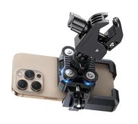 Zxfdsfdbnm Motorcycle Phone Stand Shockproof Design with Adjustable Grip for Uninterrupted Capturing Shockproof Mounts Not Theft Mounts