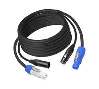 Zxfdsfdbnm Multipurpose Power Con XLR Lines Indication Cable for Theater Lighting Systems with 10A Current Capacity Lighting Structure Cord