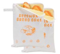 Zxfdsfdbnm Organic Cotton Linen Bread Bag Friendly Keeps Homemade Sourdough 33x43cm Functional Control