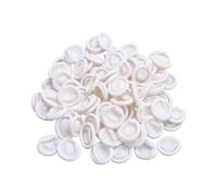 Zxfdsfdbnm Pack of 50 Breathable Latex Finger Cots Great for Fine Work in Laboratories and Nails Care Jewelry and Watch Maintenance