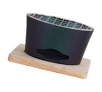 Zxfdsfdbnm Portable Aluminum Tea Warming Stove Portable Charcoal Heater Perfect for Winter Night and Social Event Japanese Fashion Carbon Tea Stove