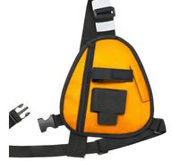 Zxfdsfdbnm Quick Access Chest Bag Triangle Pack with Organized Zipper Storage and Adjustable Strap for Cycling Travel Utility Chest Pack Triangular Crossbody Carry Bag Oxford Cloth Front Pocket