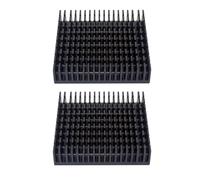 Zxfdsfdbnm Radiator Solution 60x60x15mm Aluminum for Electronic Devices IC and LEDs Cooling with Thermal Adhesive PC Cooling Radiator