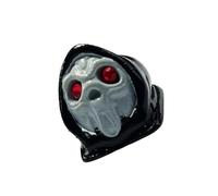 Zxfdsfdbnm Resin Skull Ghostly Keycaps Dark Black Redness Halloweens Design for Mechanical Keyboards Decorative Spookys Halloweens Keycap Collection