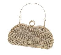 Zxfdsfdbnm Rhinestones Evening Purse Work Bag with Chain Strap Crossbody Shoulder Handbag Wedding Prom Wear Sparkling Evening Purse