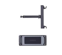 Zxfdsfdbnm Sturdy Aluminum Alloy Car Backseat Tablet Mount Equipped with Grip Pads for Firm Device Foldable Car Headrest Tablet Stand