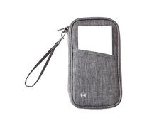 Zxfdsfdbnm Thin Travel Essential Pouches Holder Wallet Travel Document with Card Oxford Fabric Cover for Men Travel Document Organizers