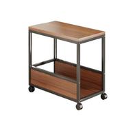 ZXFIYTBH CPU Tower Support for 2-Tier CPU with Wheels Support for CPU Multi-Layer Shelf for Home Office Home PC Tower Holder (Large)