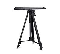 ZXFIYTBH Projector Stand Mounts Floor Projector Tripod Telescopic Universal Projector Bracket with Tray Folding Desktop Projector Punch Free Aluminum Alloy Projection Stand Projector Bracket(D)