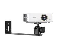 ZXFIYTBH Projector Stand Mounts Projector Bracket Wall Mounted Projector Shelf Universal Pan Tilt Adjustment Household Wall Tray Shelf Projector Bracket(A)