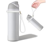 ZXFYE Water Bottle Strap Compatible with Owala Sway 30oz 40oz & Owala 24oz 32oz 40oz, Thicken Ergonomic Anti-Slip Silicone Water Bottle Shoulder Strap for Owalaa Sway Accessories