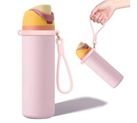 ZXFYE Water Bottle Strap Compatible with Owala Sway 30oz 40oz & Owala 24oz 32oz 40oz, Thicken Ergonomic Anti-Slip Silicone Water Bottle Shoulder Strap for Owalaa Sway Accessories